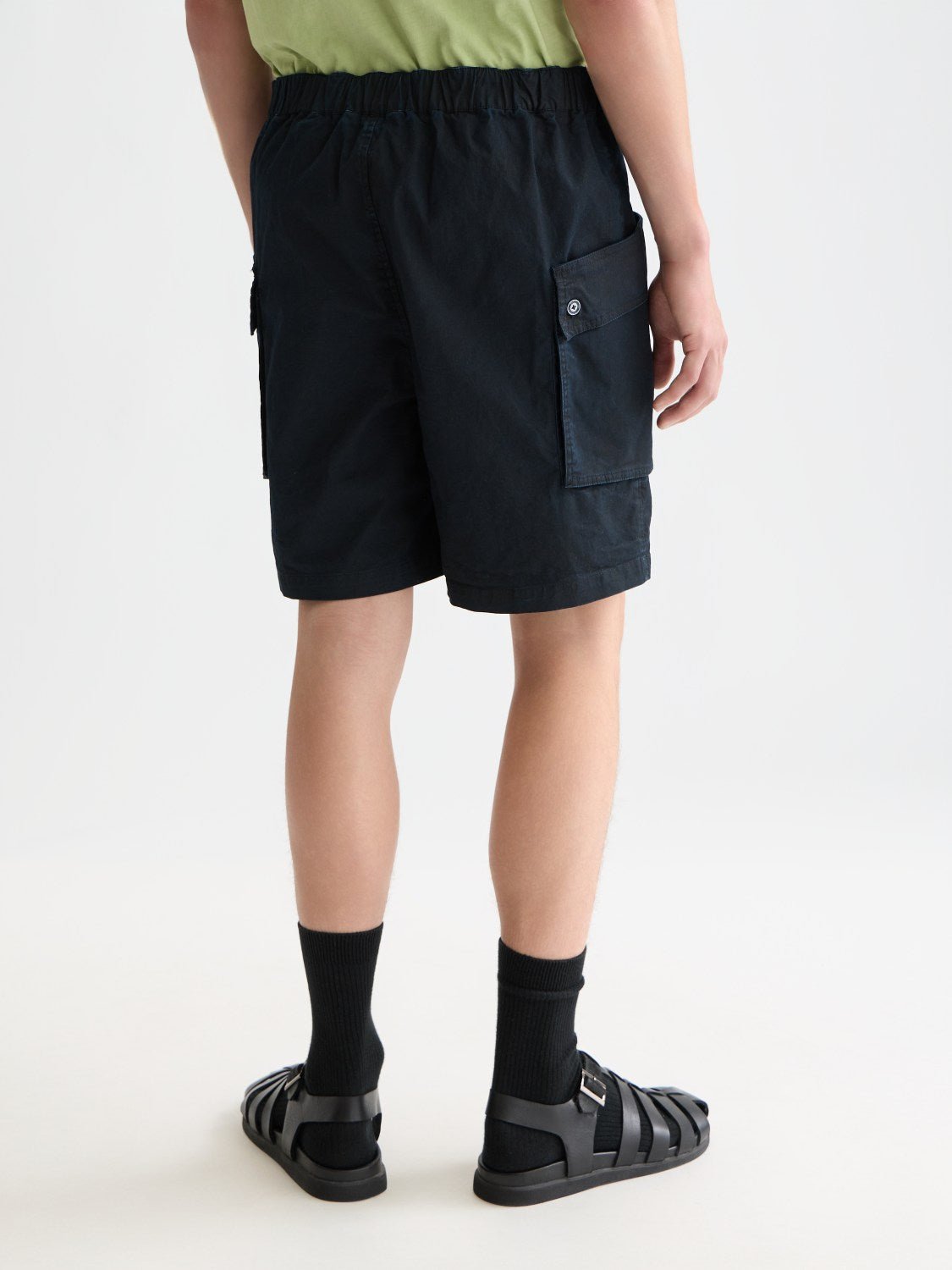 Washed Cottonblend Cargo Loosefit Bermuda Shorts - Scotch & Soda South Africa