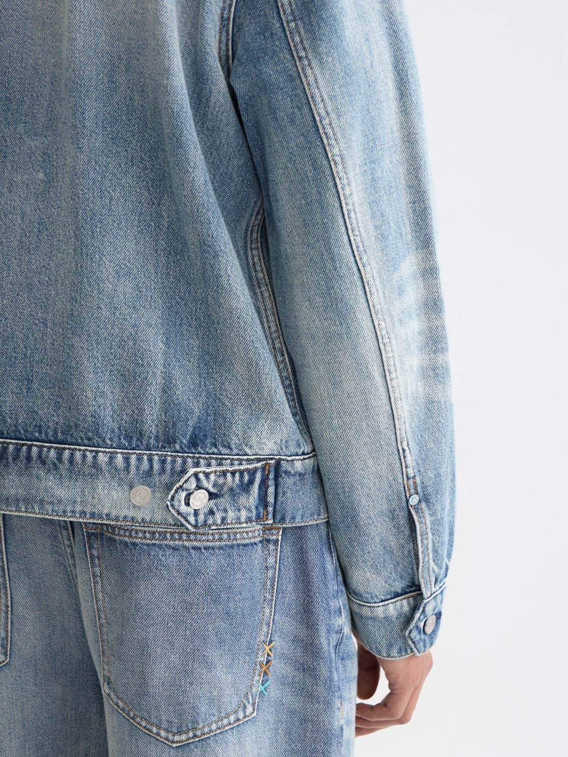 Washed Denim Ranch Jacket - Scotch & Soda South Africa