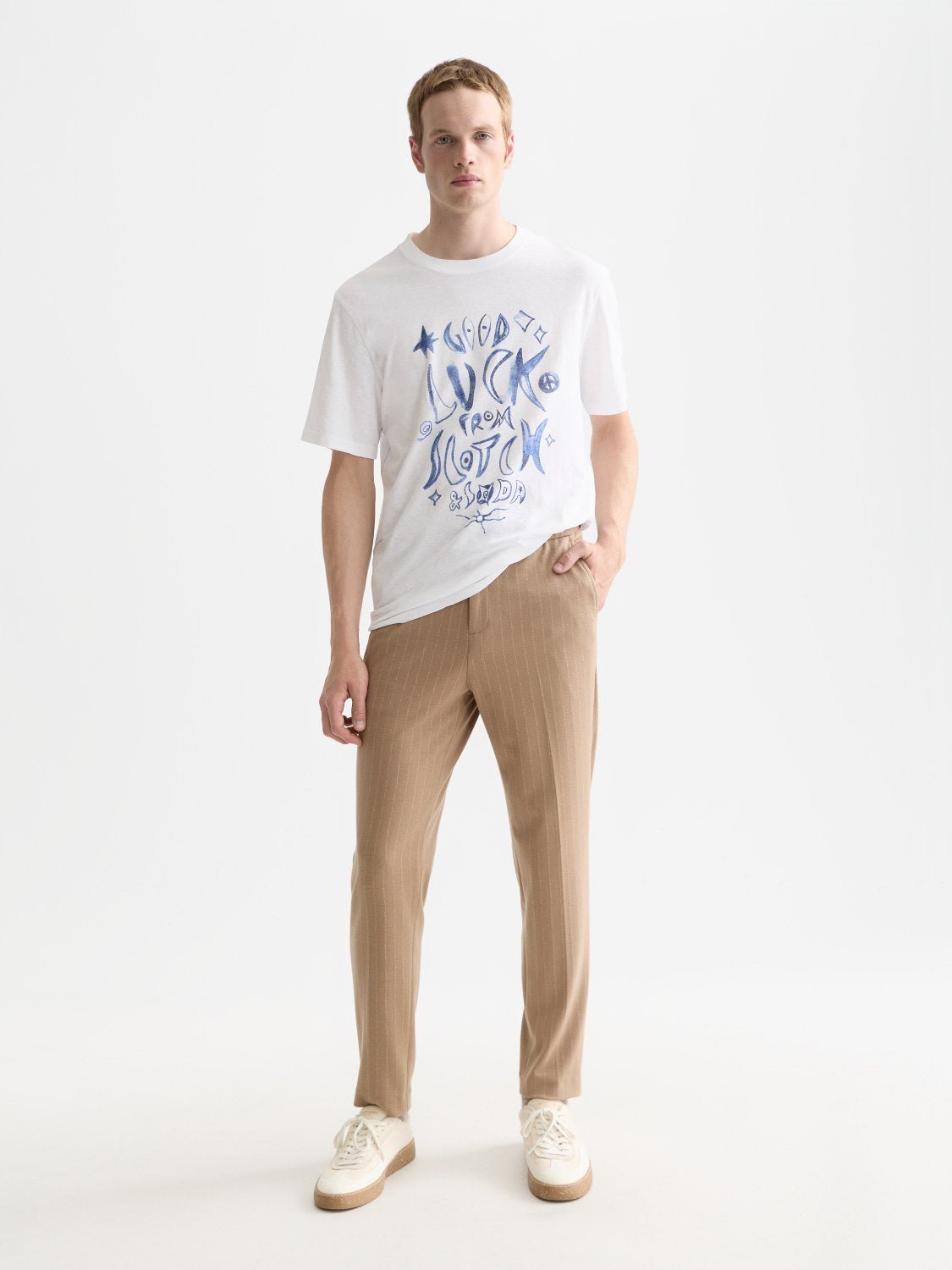 Washed Graphic Regular-Fit T-Shirt - Scotch & Soda South Africa