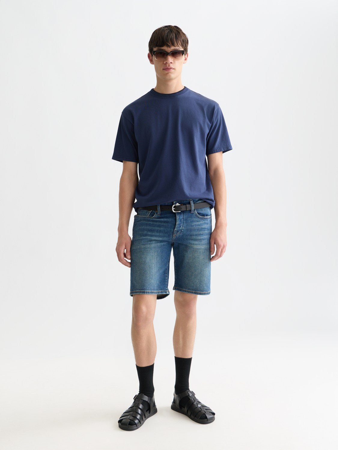 3 Crosses Garment Dye Relaxed Fit T-Shirt - Scotch & Soda South Africa