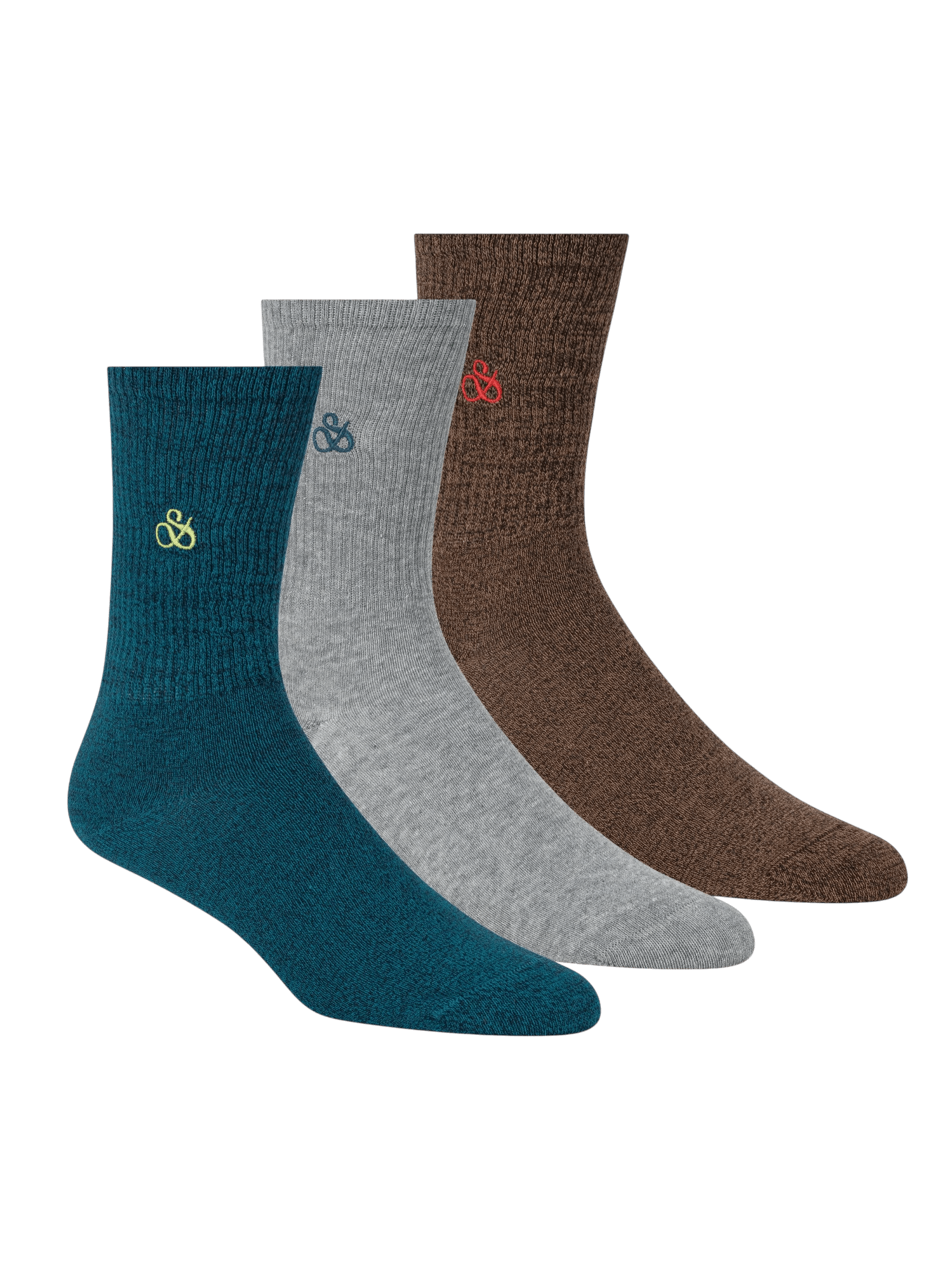 3Pk Mens Non Terry Ribbed Crew - Scotch & Soda South Africa