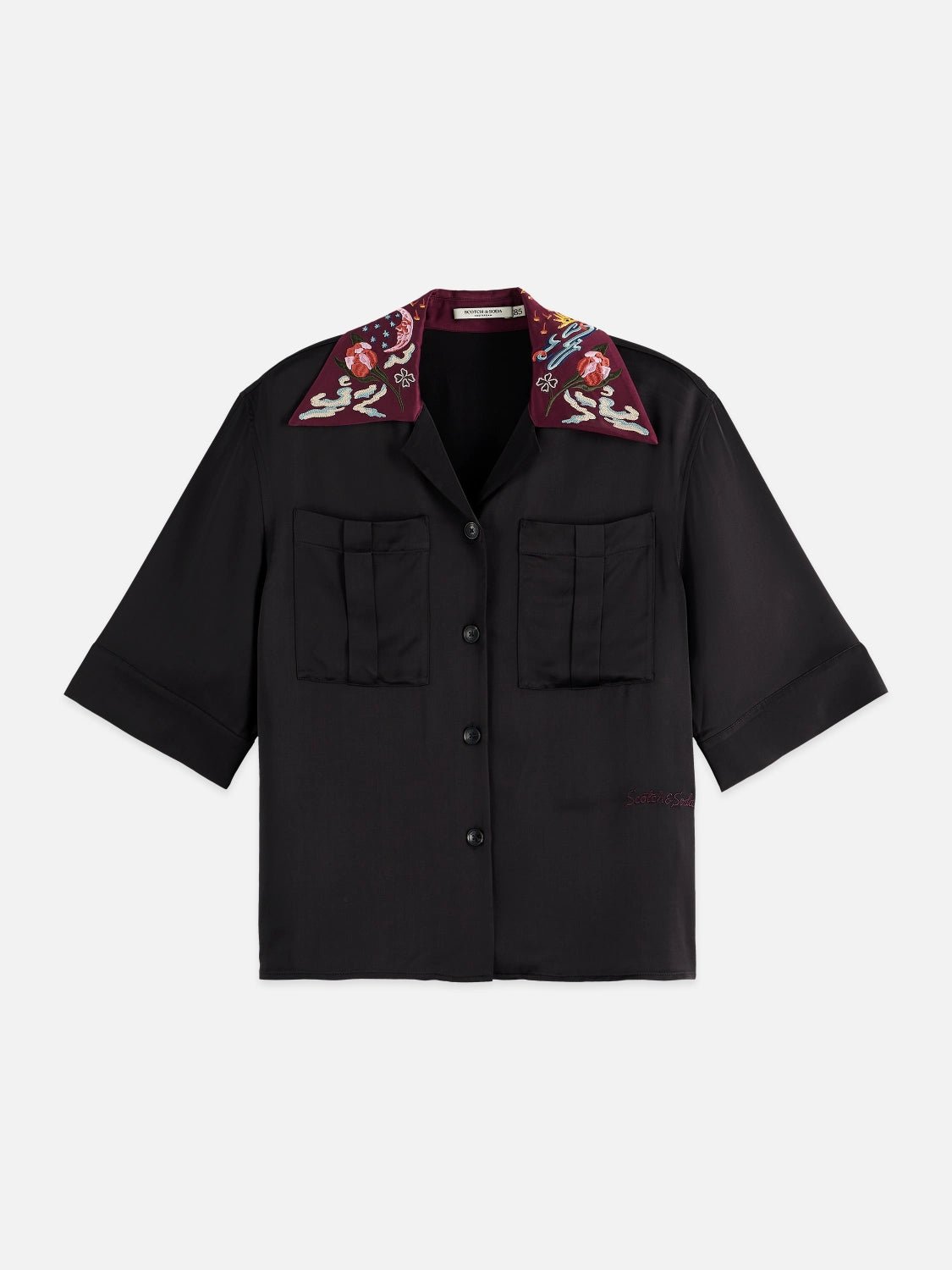 40 Years Embroidered Short Sleeve Shirt - Scotch & Soda South Africa