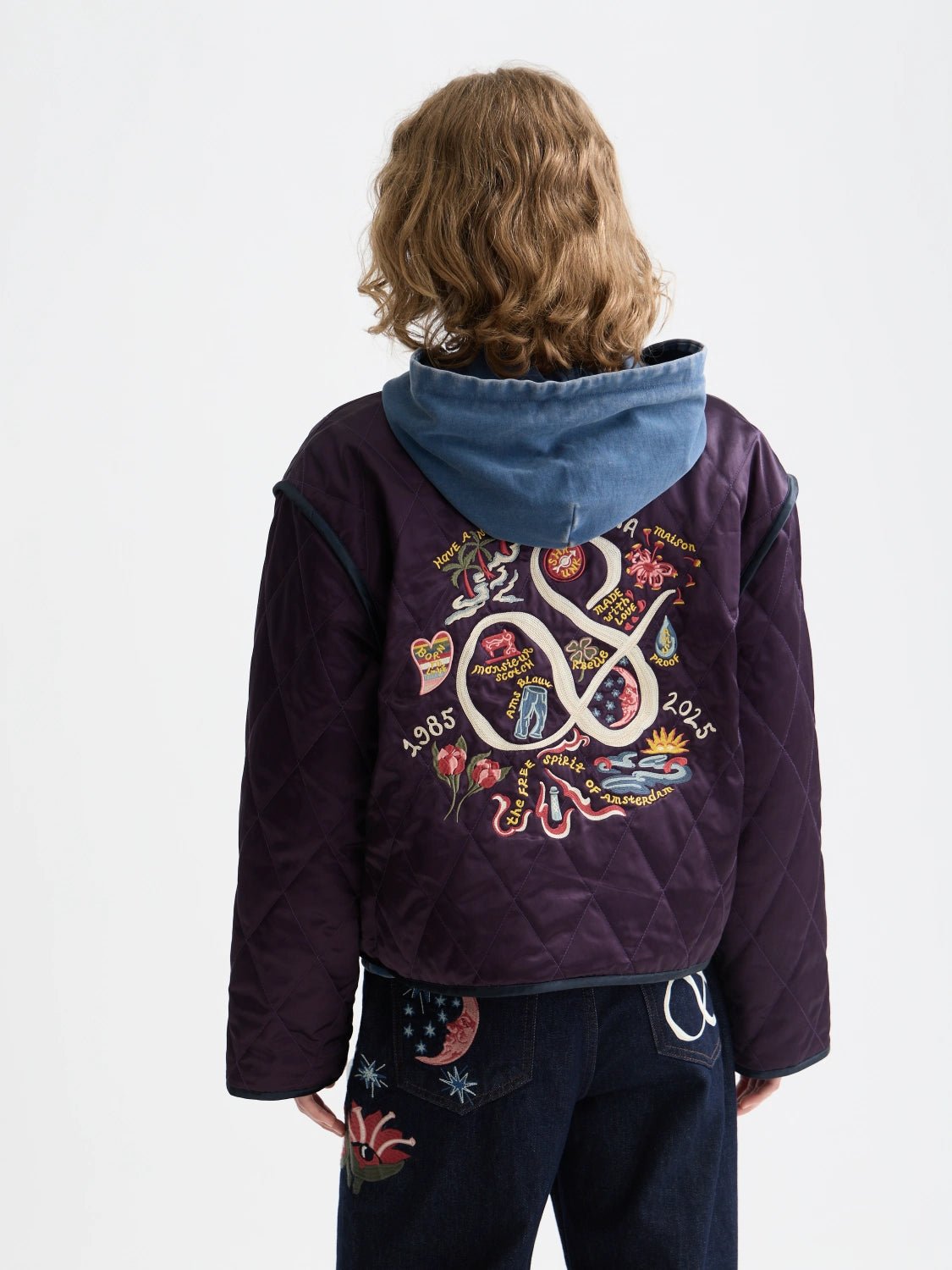 40 Years Embroidered Souvenir Jacket - Scotch & Soda South Africa