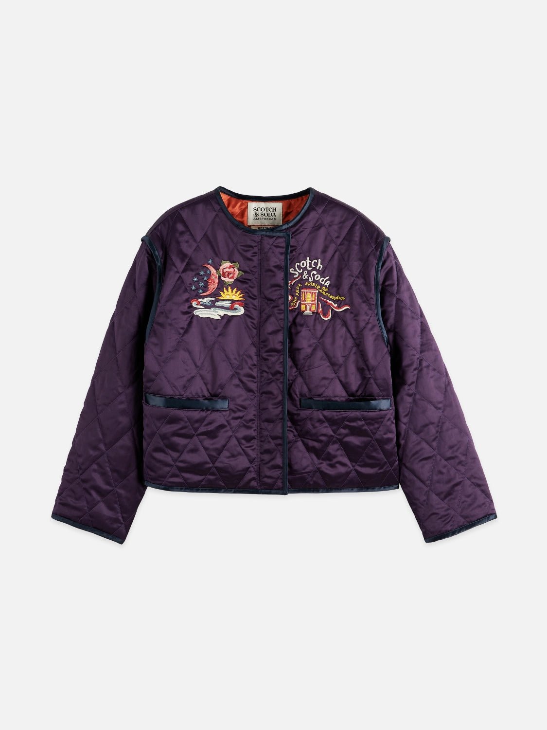 40 Years Embroidered Souvenir Jacket - Scotch & Soda South Africa