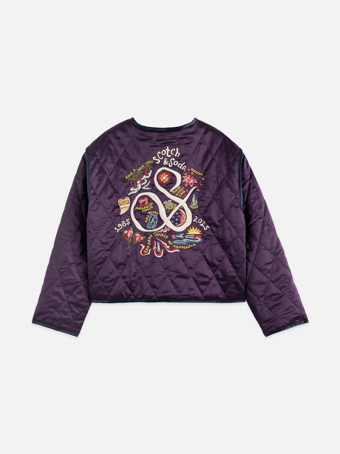 40 Years Embroidered Souvenir Jacket - Scotch & Soda South Africa