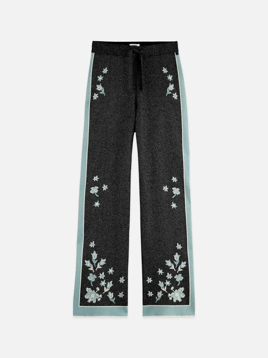 40 Years Jacquard Knitted Trousers - Scotch & Soda South Africa