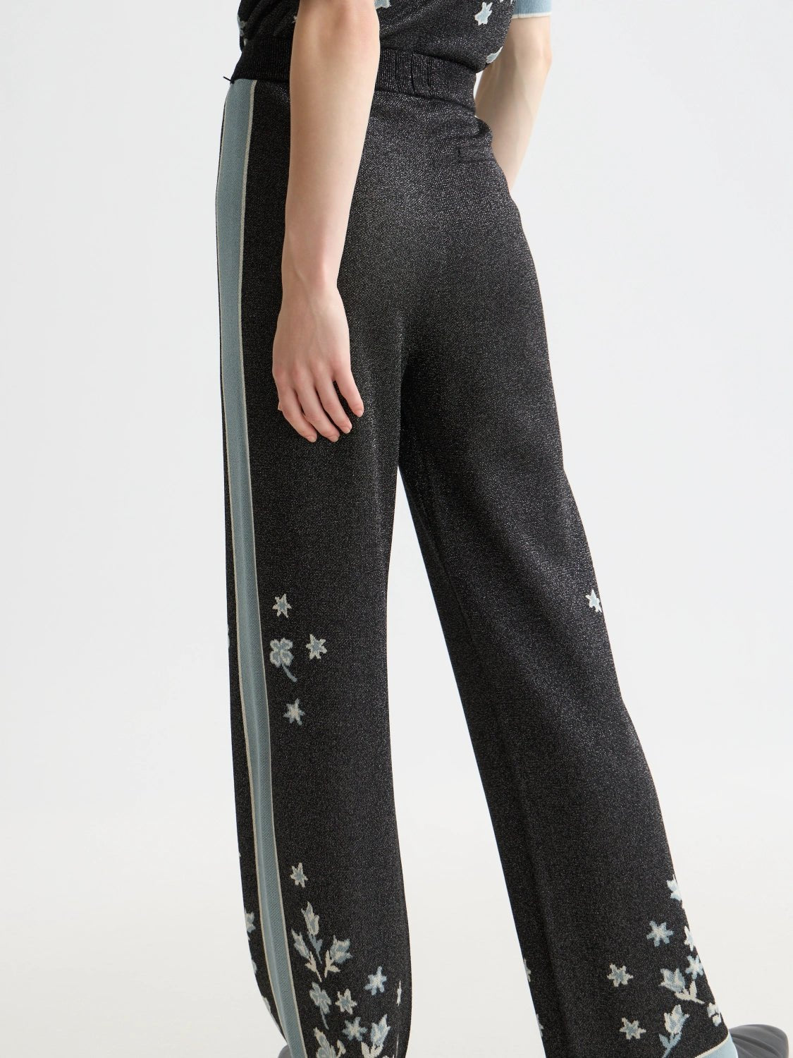 40 Years Jacquard Knitted Trousers - Scotch & Soda South Africa
