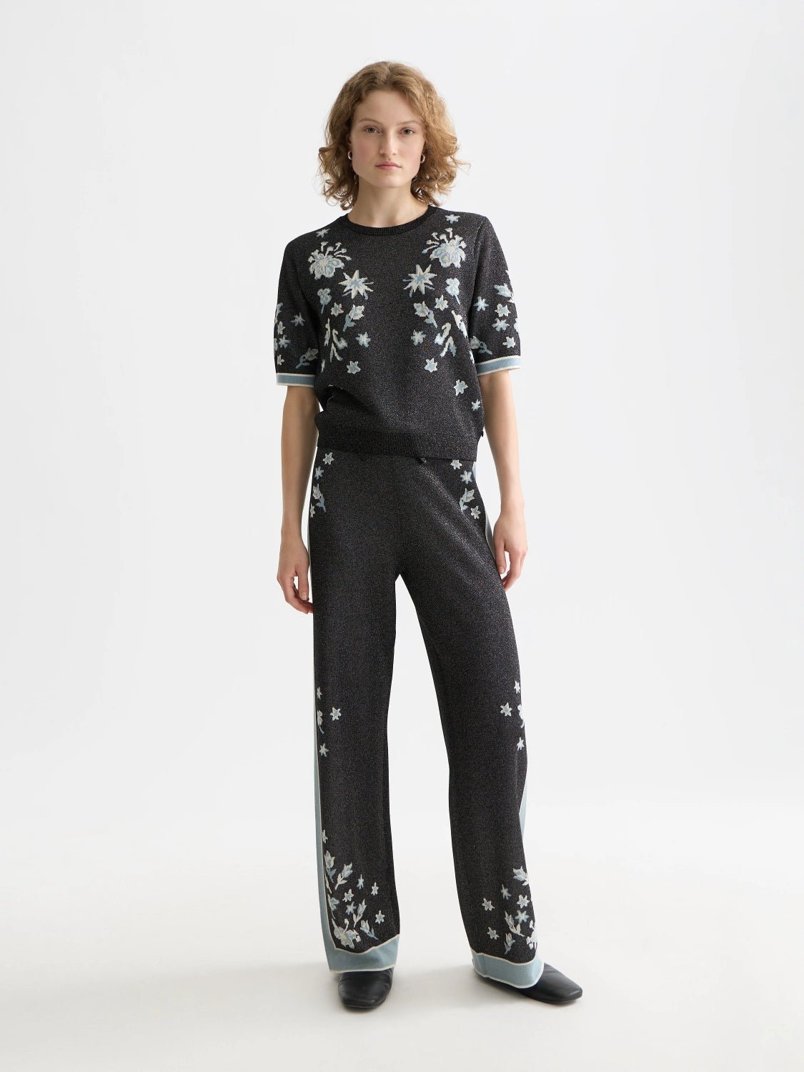 40 Years Jacquard Short Sleeve Pullover - Scotch & Soda South Africa