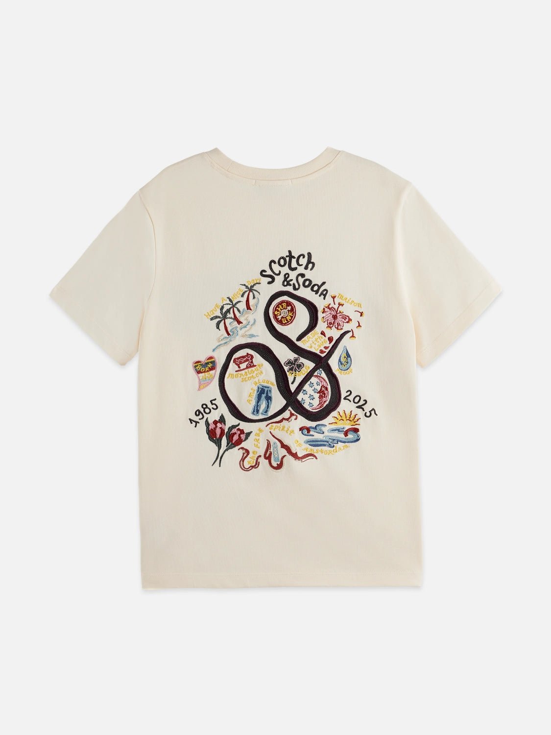 40 Years Washed Artwork Regular Fit T-Shirt - Scotch & Soda South Africa