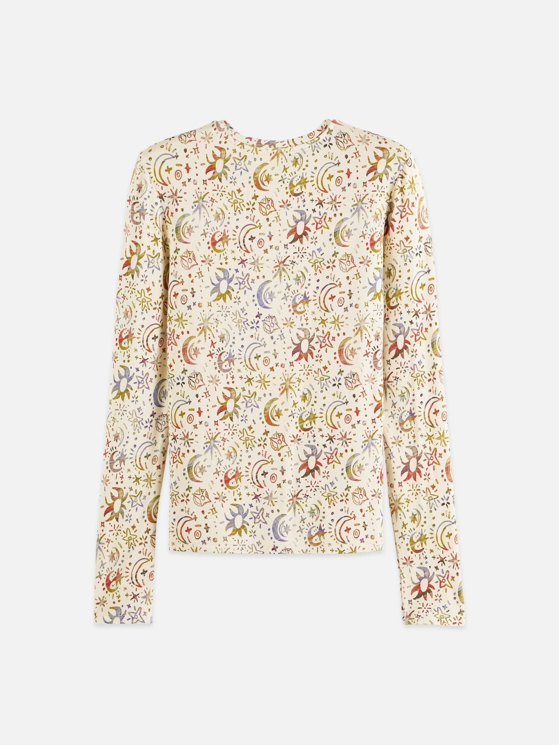 All Over Printed Long Sleeve T-Shirt - Scotch & Soda South Africa