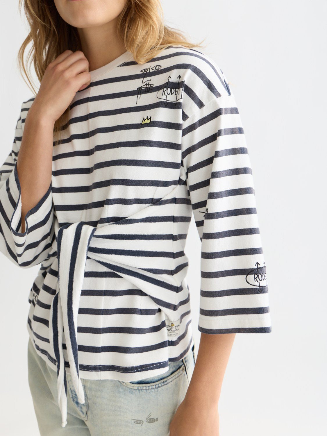 Basquiat Breton T-Shirt - Scotch & Soda South Africa