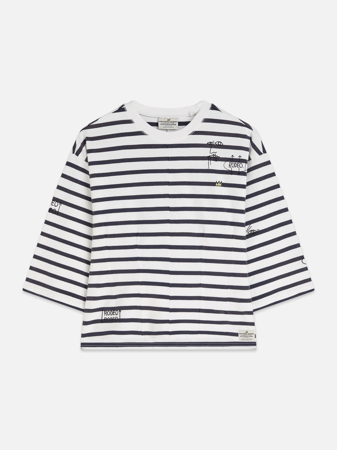 Basquiat Breton T-Shirt - Scotch & Soda South Africa