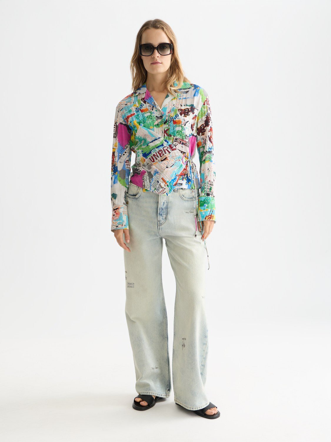 Basquiat Long Sleeved Shirt - Scotch & Soda South Africa
