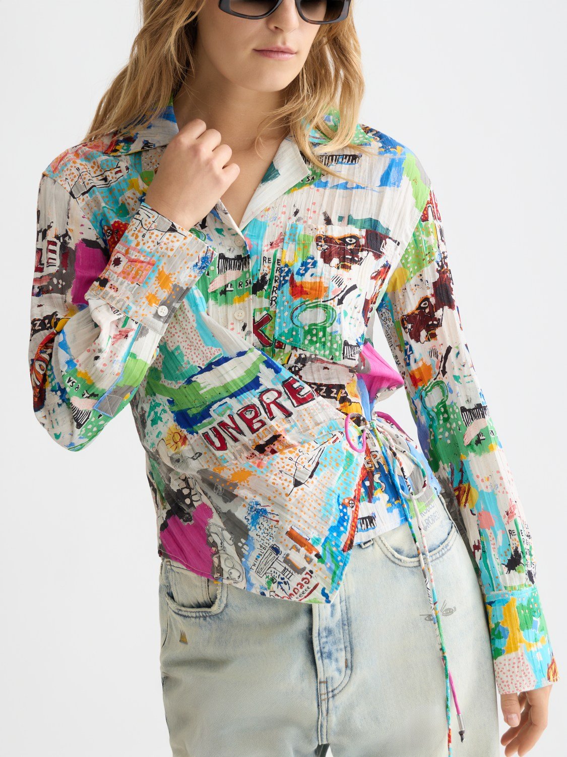Basquiat Long Sleeved Shirt - Scotch & Soda South Africa