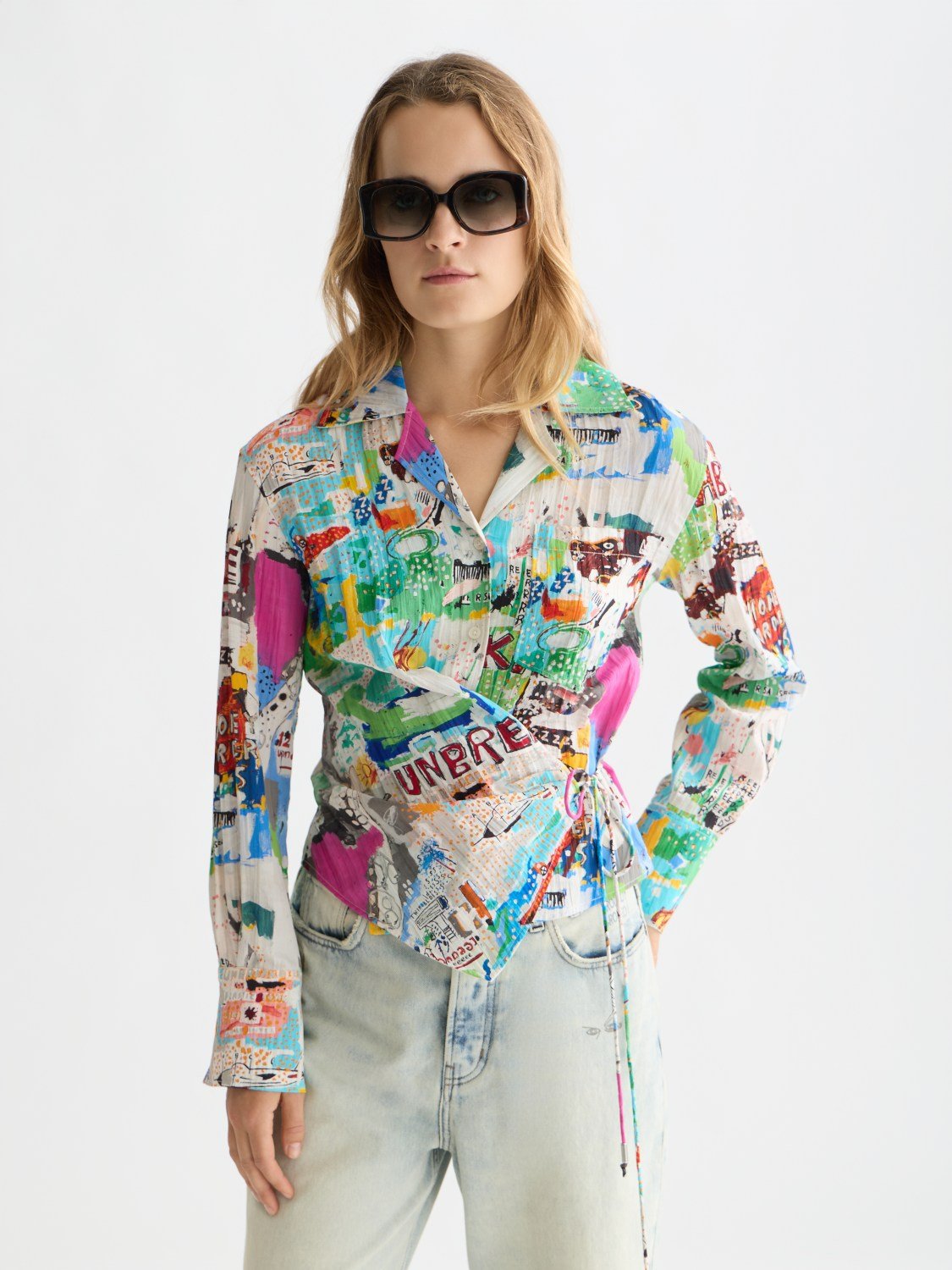 Basquiat Long Sleeved Shirt - Scotch & Soda South Africa