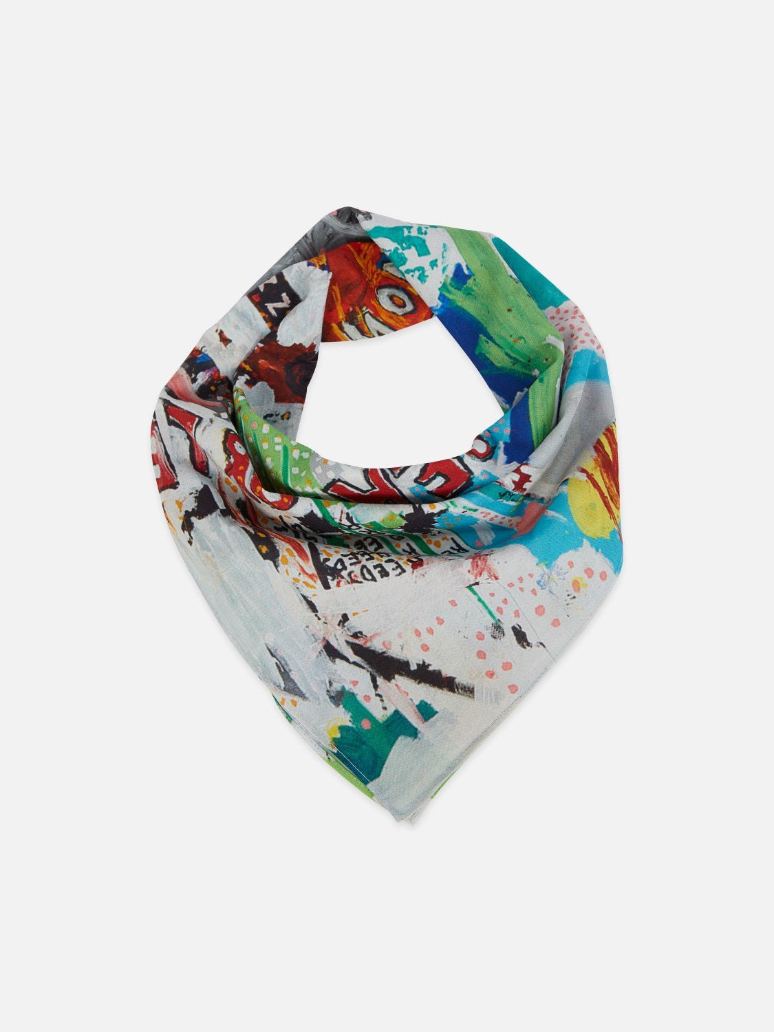 Basquiat Printed Bandana - Scotch & Soda South Africa