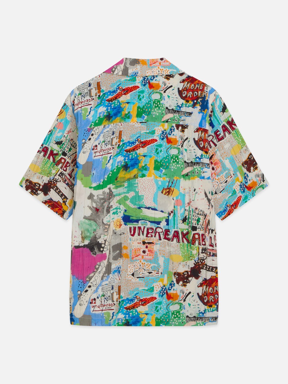 Basquiat Printed Relaxedfit Shortsleeved Shirt - Scotch & Soda South Africa