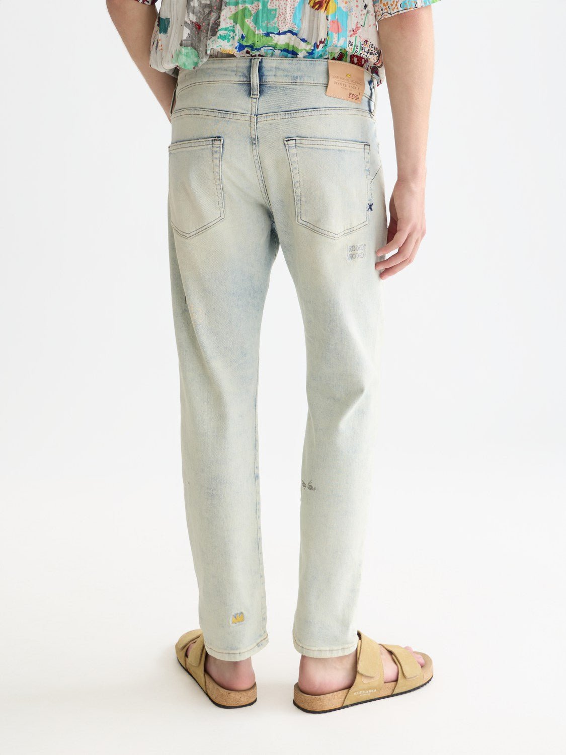 Basquiat The Zee Straightfit Jeans - Scotch & Soda South Africa