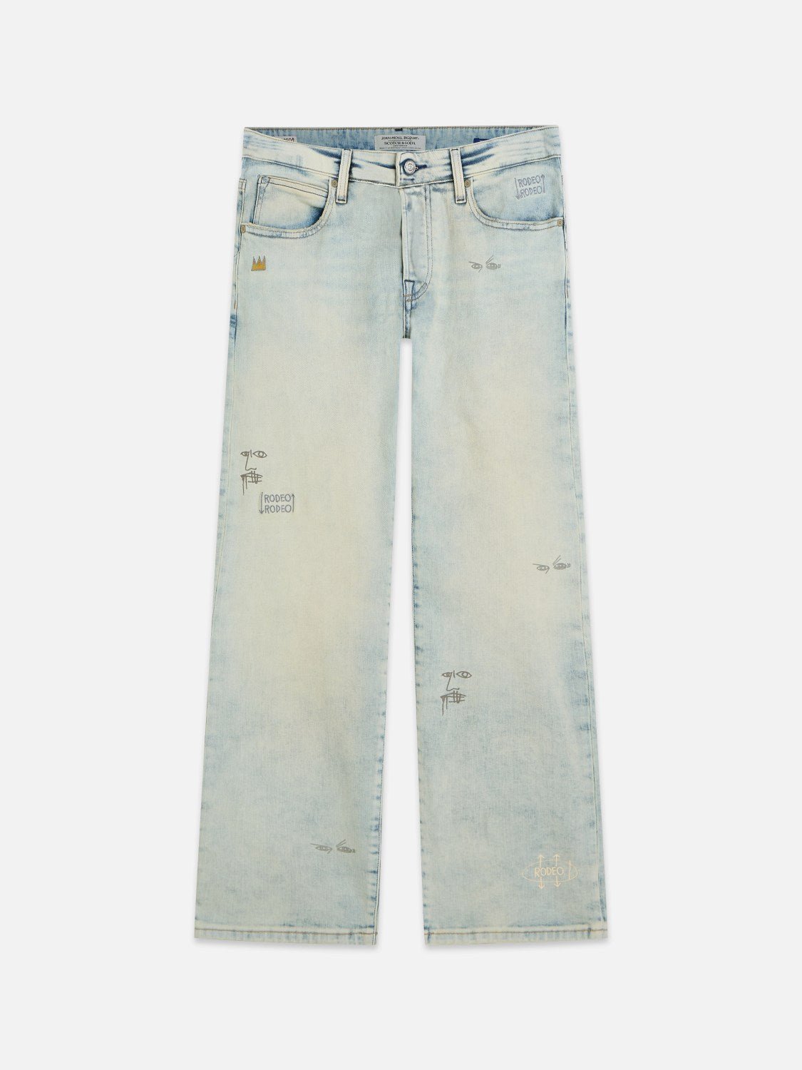 Basquiat The Zee Straightfit Jeans - Scotch & Soda South Africa