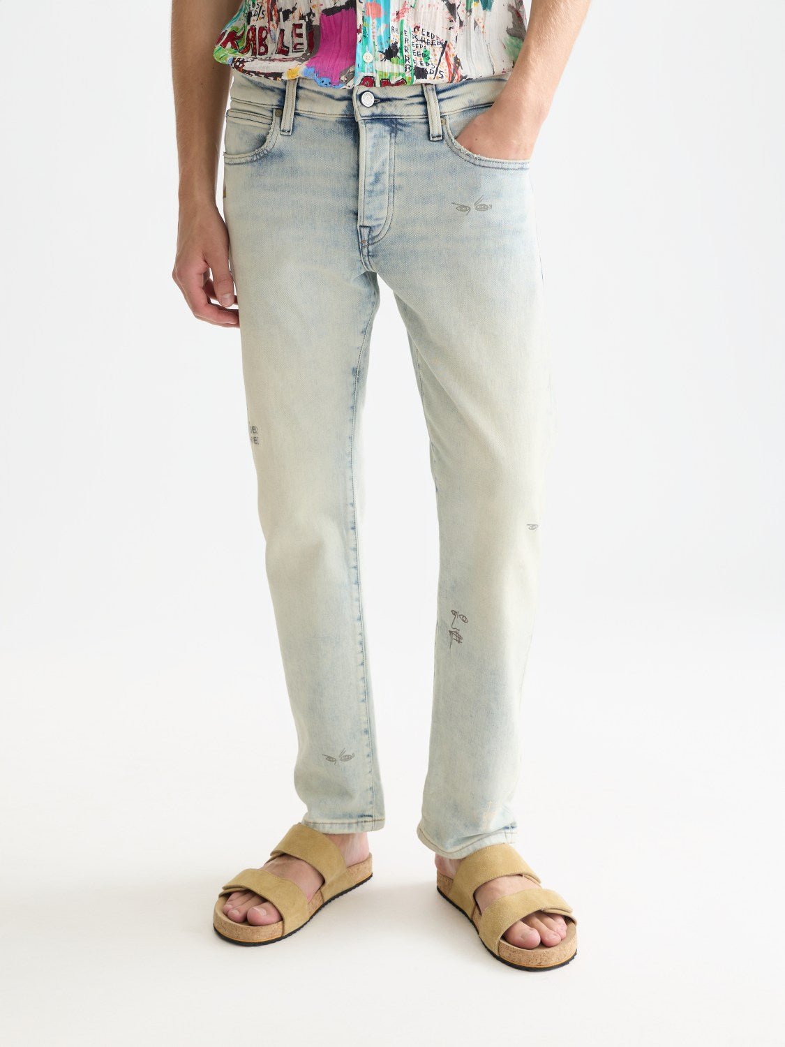 Basquiat The Zee Straightfit Jeans - Scotch & Soda South Africa