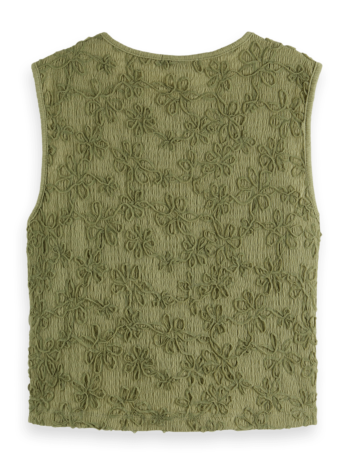 Bow Closure Structured Tank - Scotch & Soda South Africa