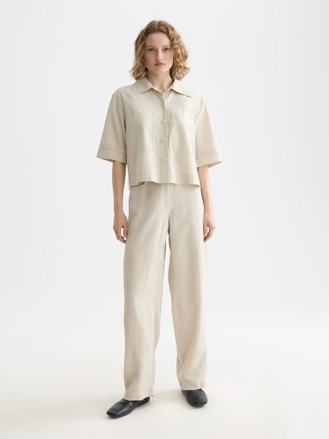 Boxy Short Sleeve Shirt - Scotch & Soda South Africa