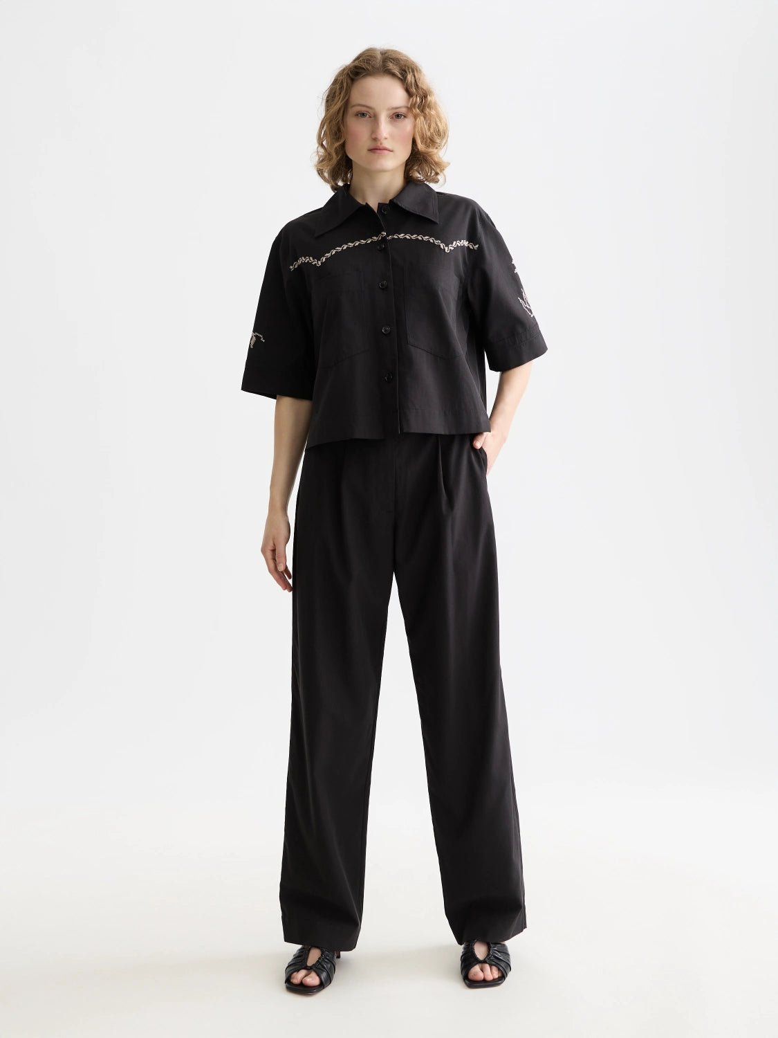 Boxy Short Sleeve Shirt - Scotch & Soda South Africa