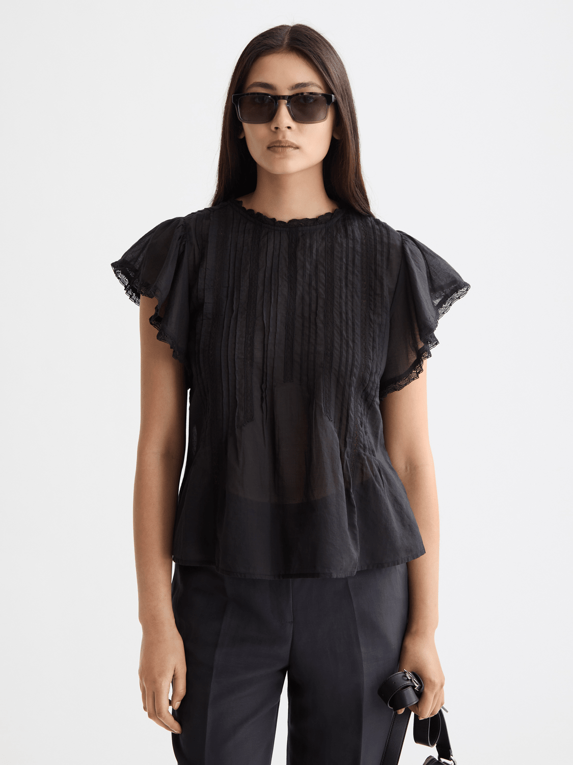Butterfly Sleeve Top - Scotch & Soda South Africa