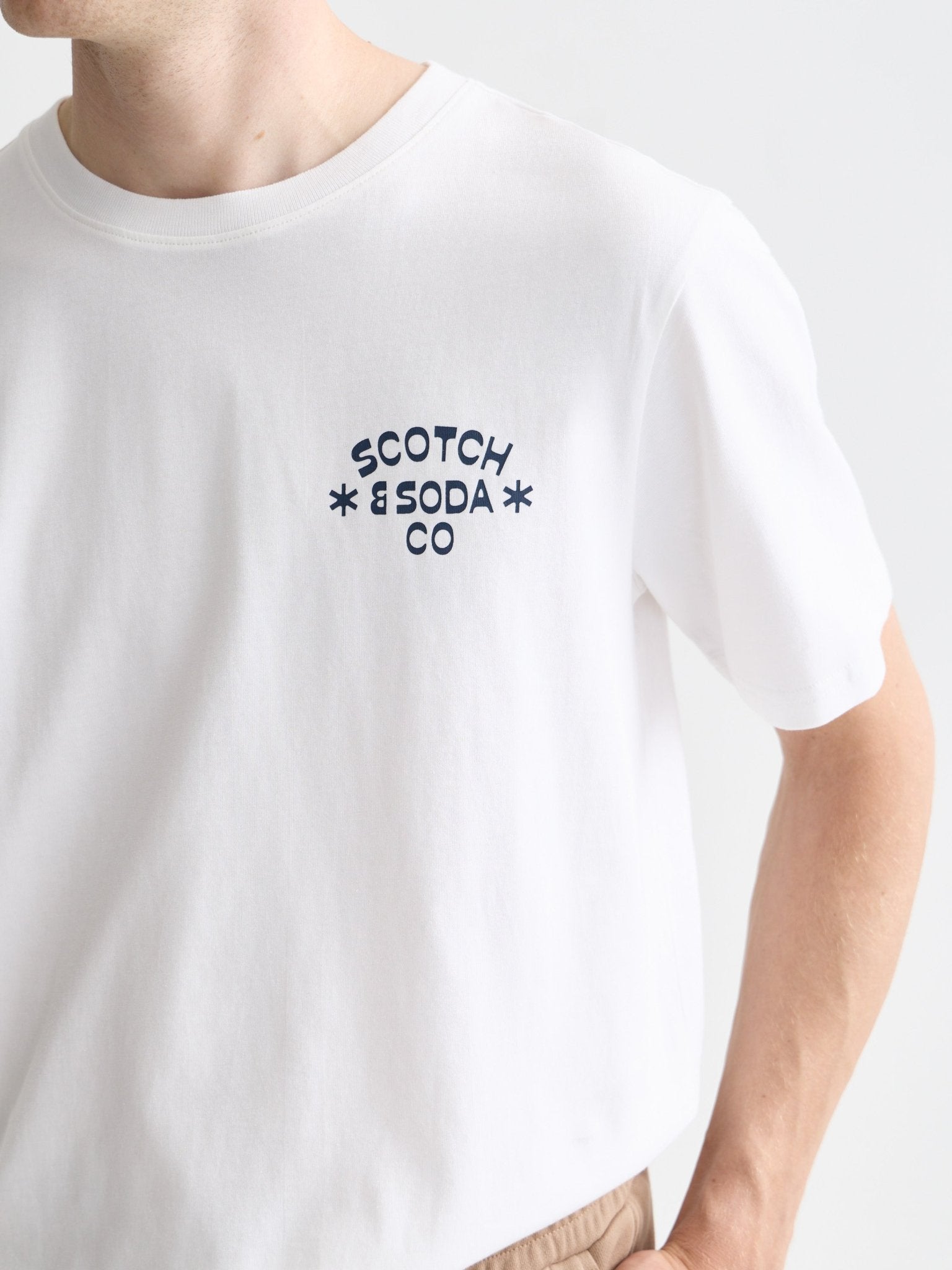 Chest Artwork Regular-Fit T-Shirt - Scotch & Soda South Africa
