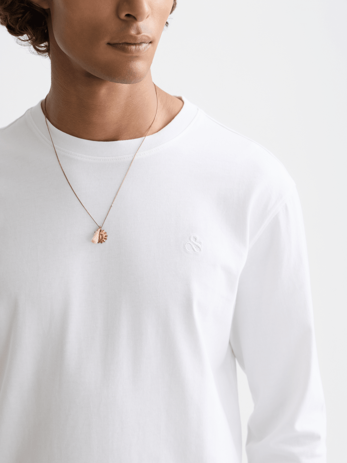 Chest Logo Regular-Fit Long-Sleeved T-Shirt - Scotch & Soda South Africa