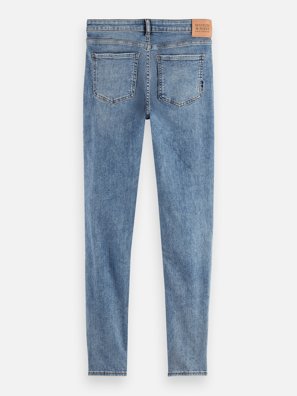 Core Bohemienne Mid Rise Skinny Jeans – Blue Draft - Scotch & Soda South Africa