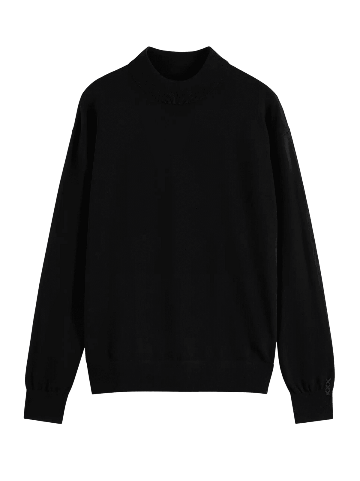 Core - Dropped Shoulder Mock Neck Pullover - Scotch & Soda South Africa