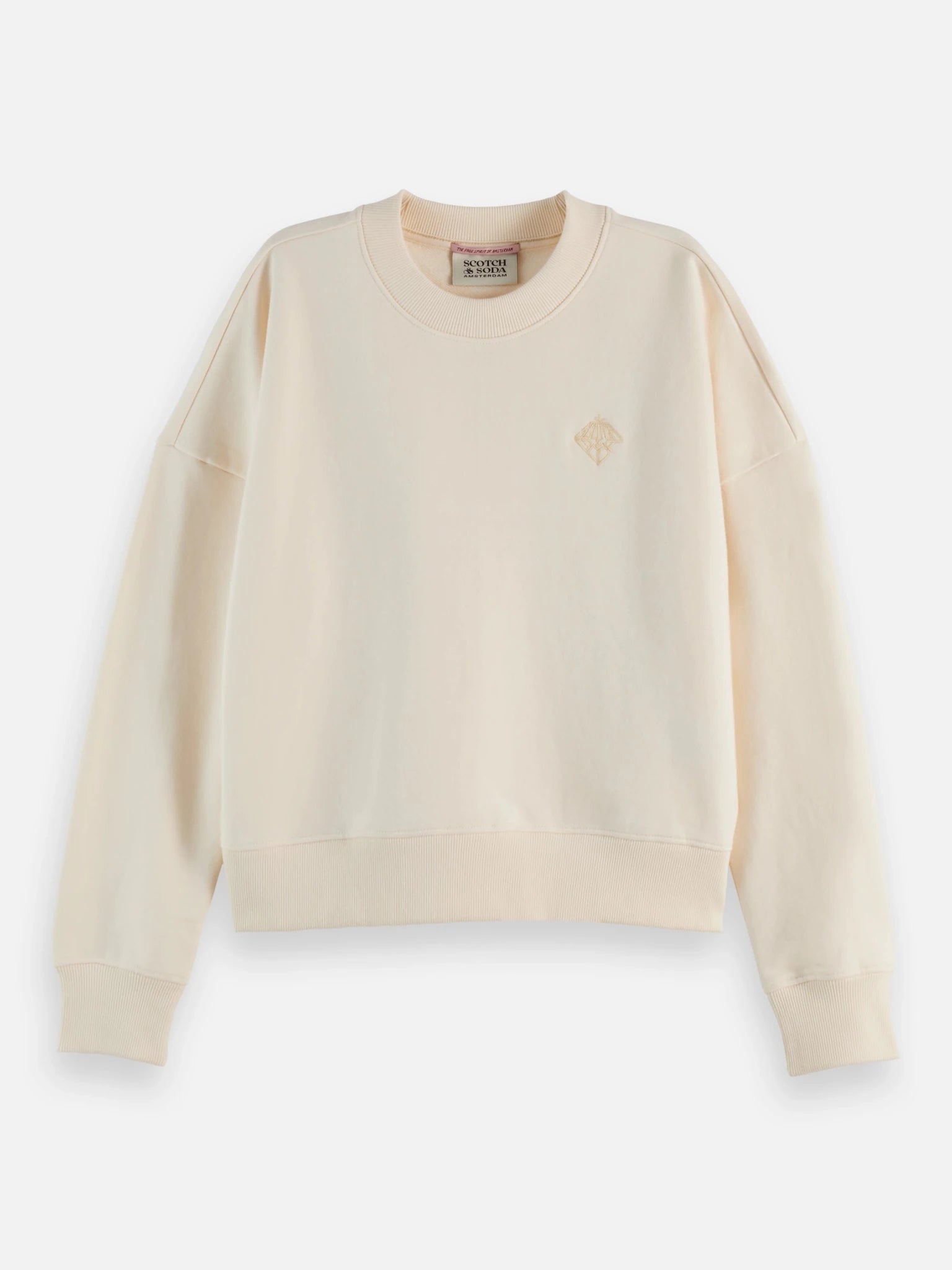 Core Embroidered Logo Sweatshirt - Scotch & Soda South Africa