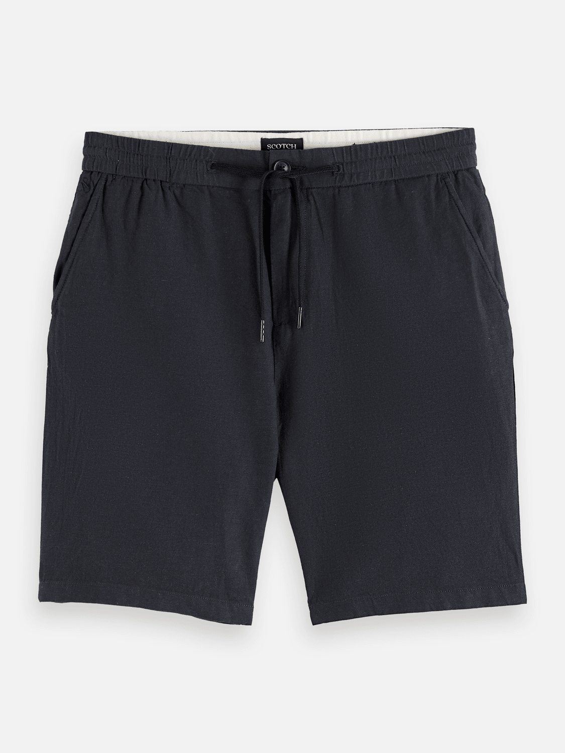 Core - Fave - Cotton-Linen Twill Bermuda Short - Scotch & Soda South Africa