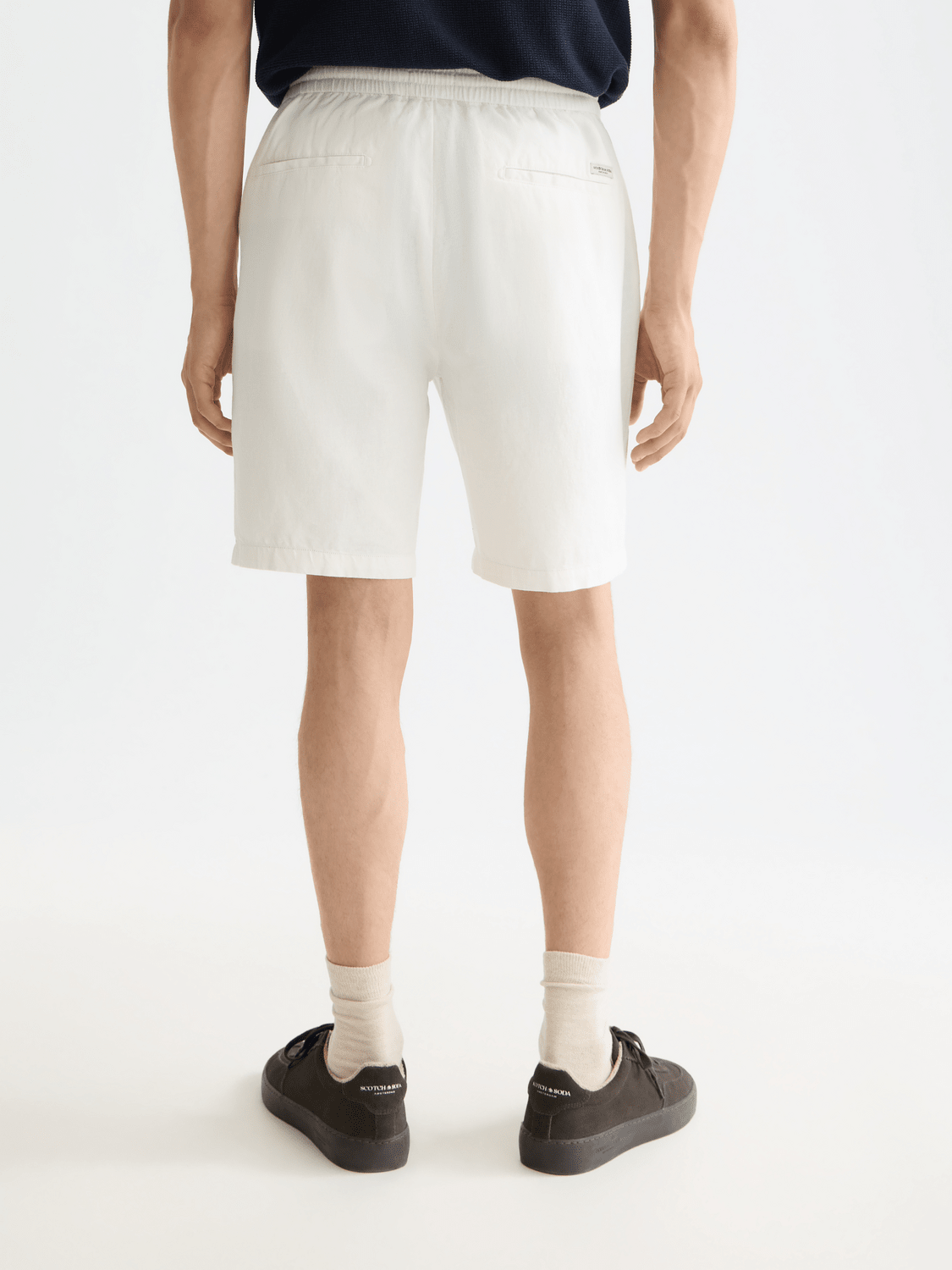 Core - Fave - Cotton-Linen Twill Bermuda Short - Scotch & Soda South Africa
