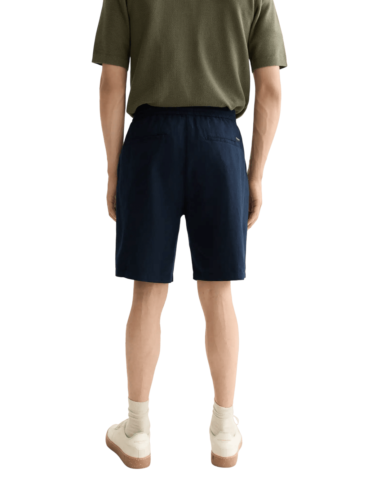 Core - Fave - Cotton-Linen Twill Bermuda Short - Scotch & Soda South Africa
