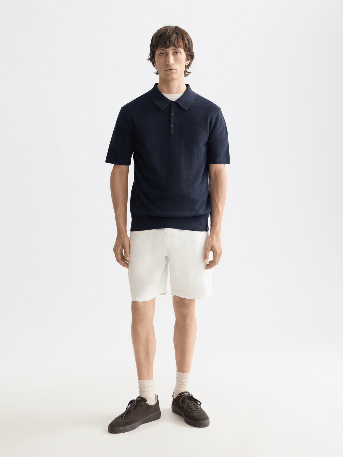 Core - Fave - Cotton-Linen Twill Bermuda Short - Scotch & Soda South Africa