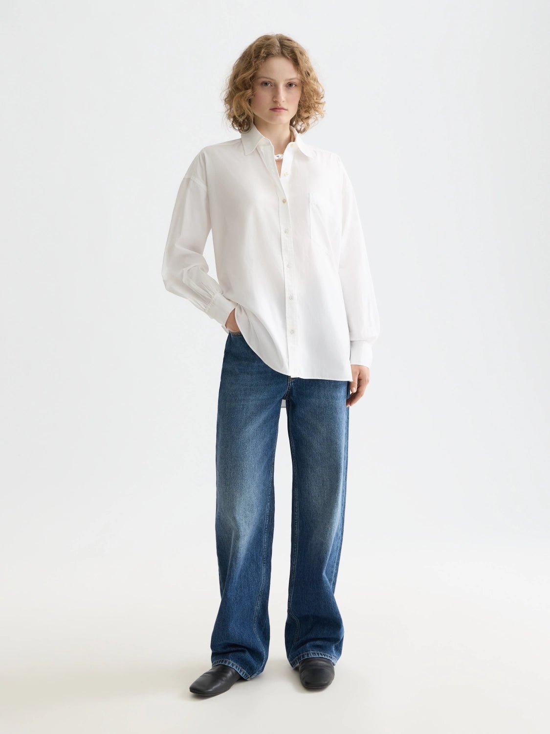 Core Girlfriend Poplin Shirt - Scotch & Soda South Africa