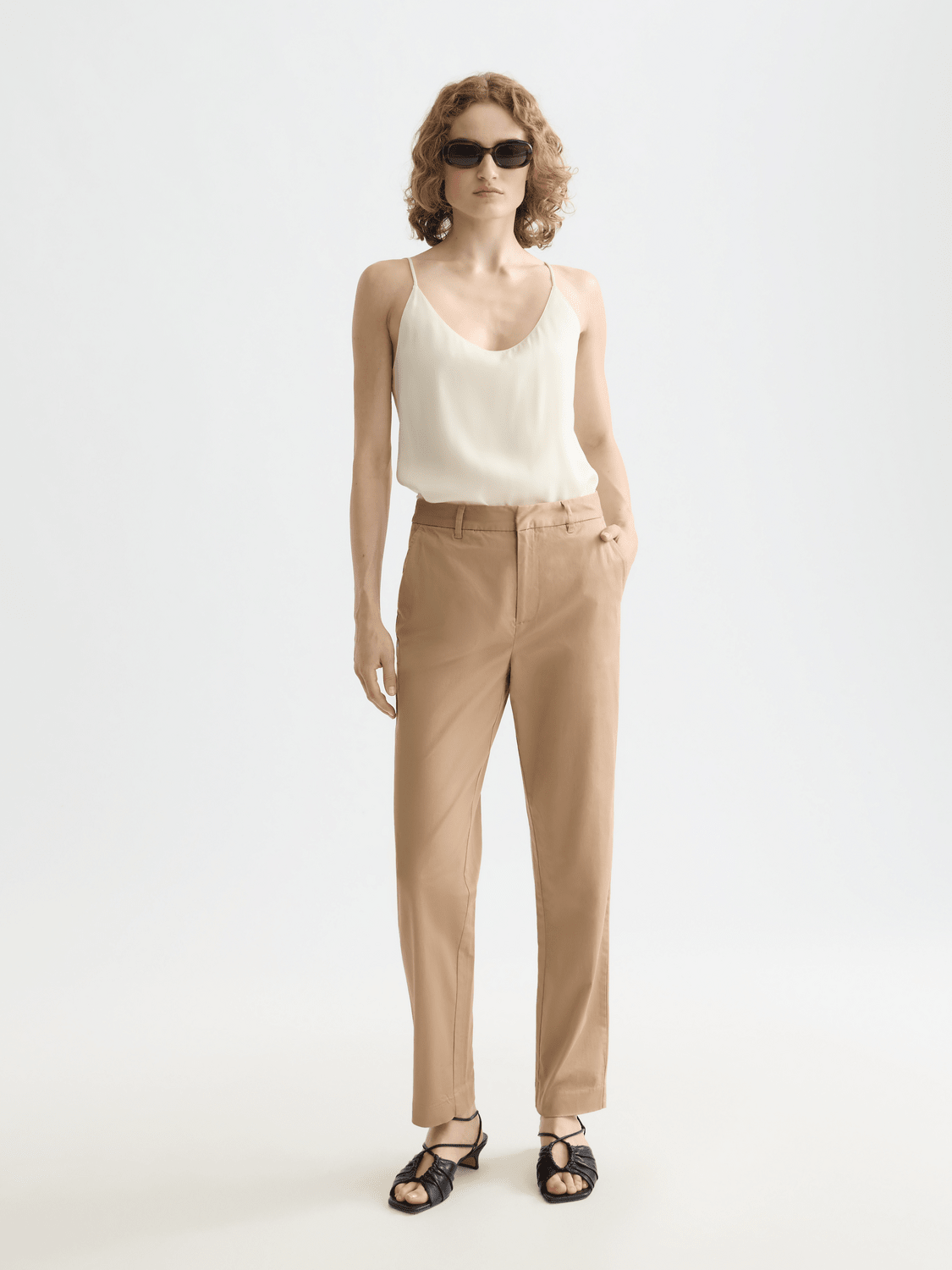 Core Jersey Woven Tank - Scotch & Soda South Africa