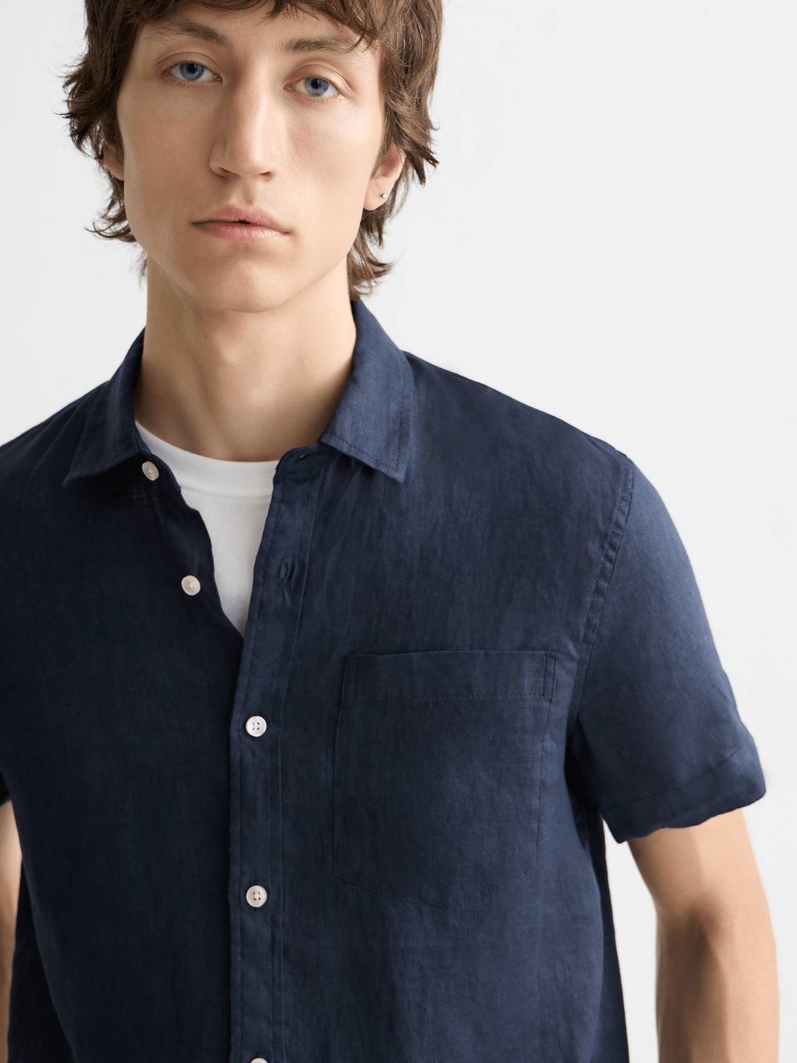 Core Linen Shirt - Scotch & Soda South Africa