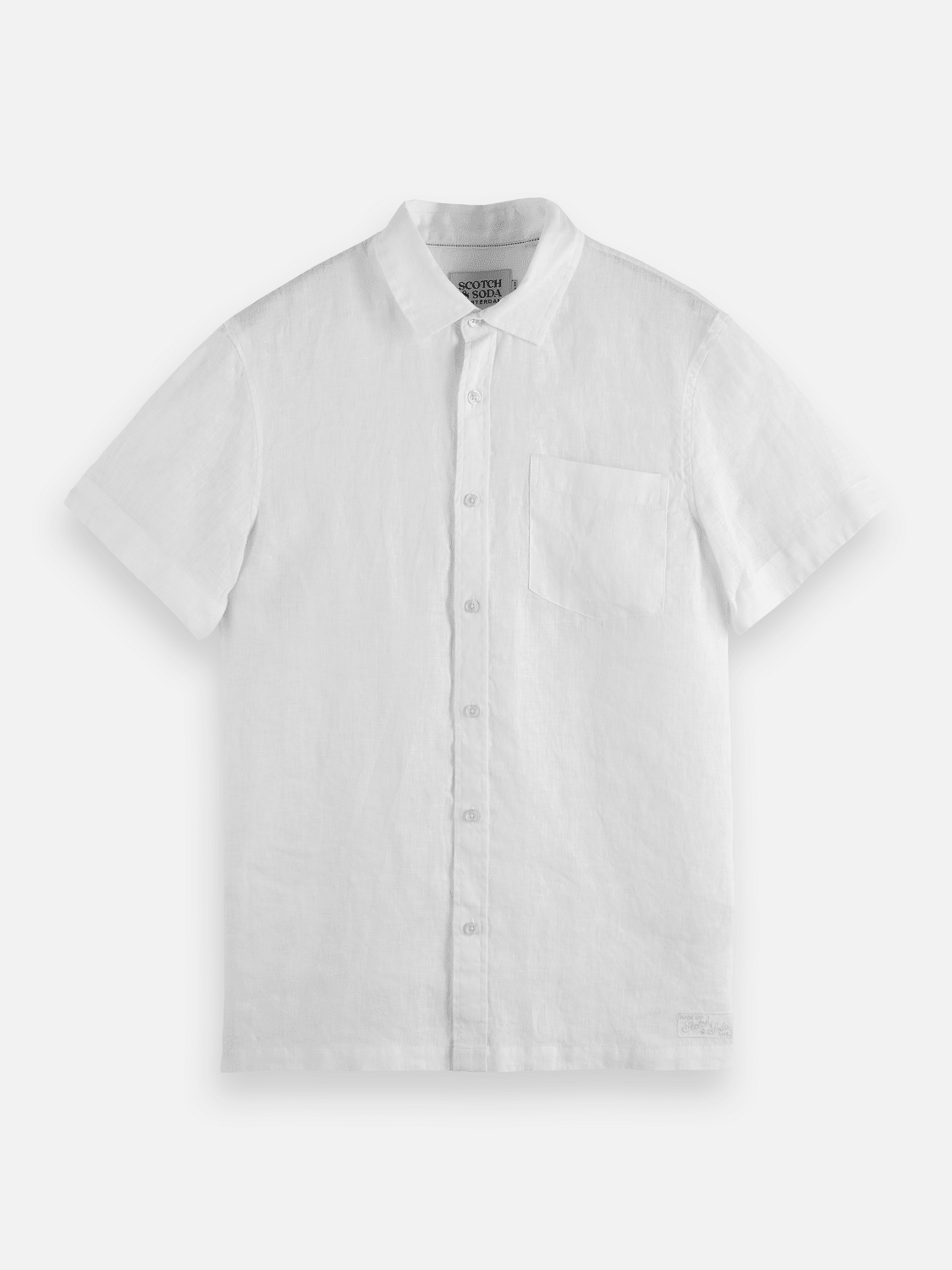 Core Linen Shirt - Scotch & Soda South Africa