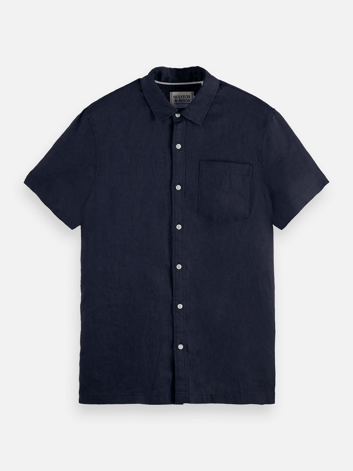 Core Linen Shirt - Scotch & Soda South Africa
