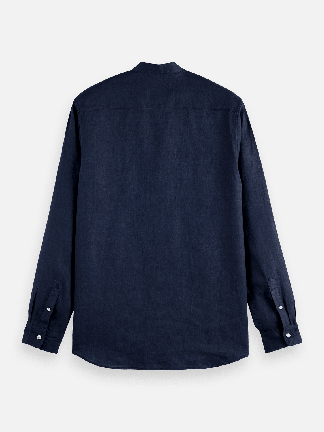 Core - Linen Shirt Ls Stand Up Collar - Scotch & Soda South Africa