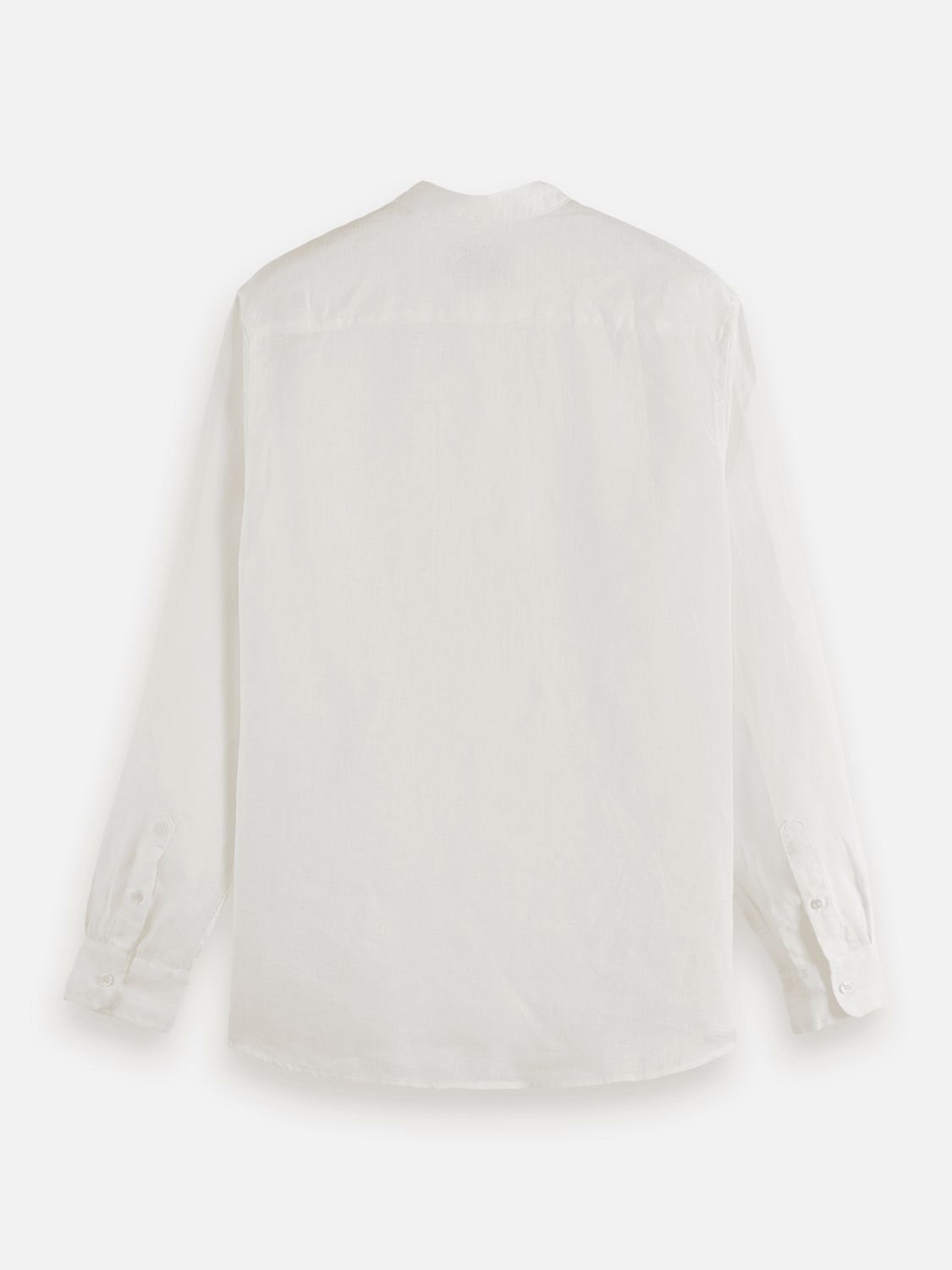 Core - Linen Shirt Ls Stand Up Collar - Scotch & Soda South Africa