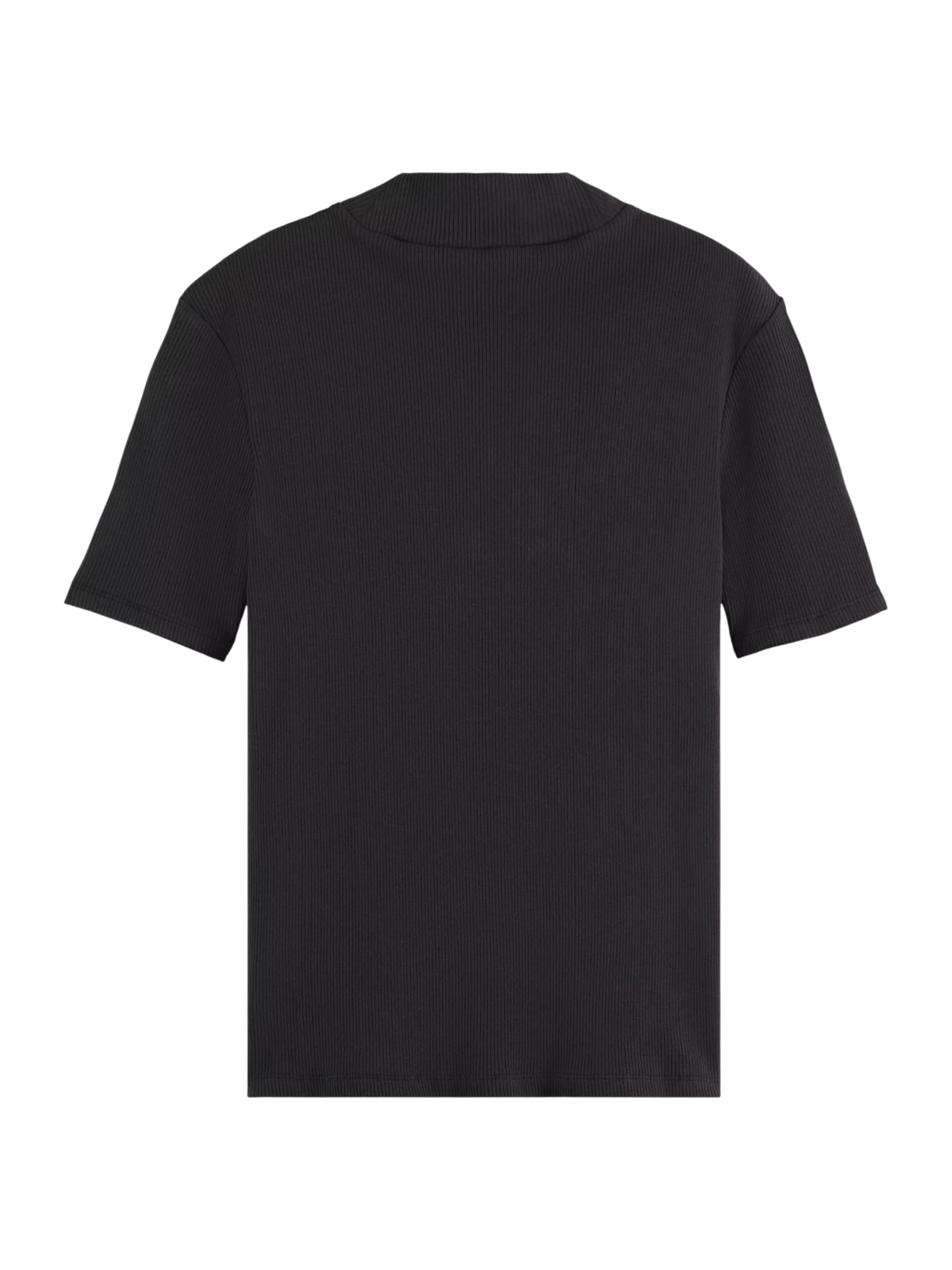 Core Mock Neck Rib T-Shirt - Scotch & Soda South Africa