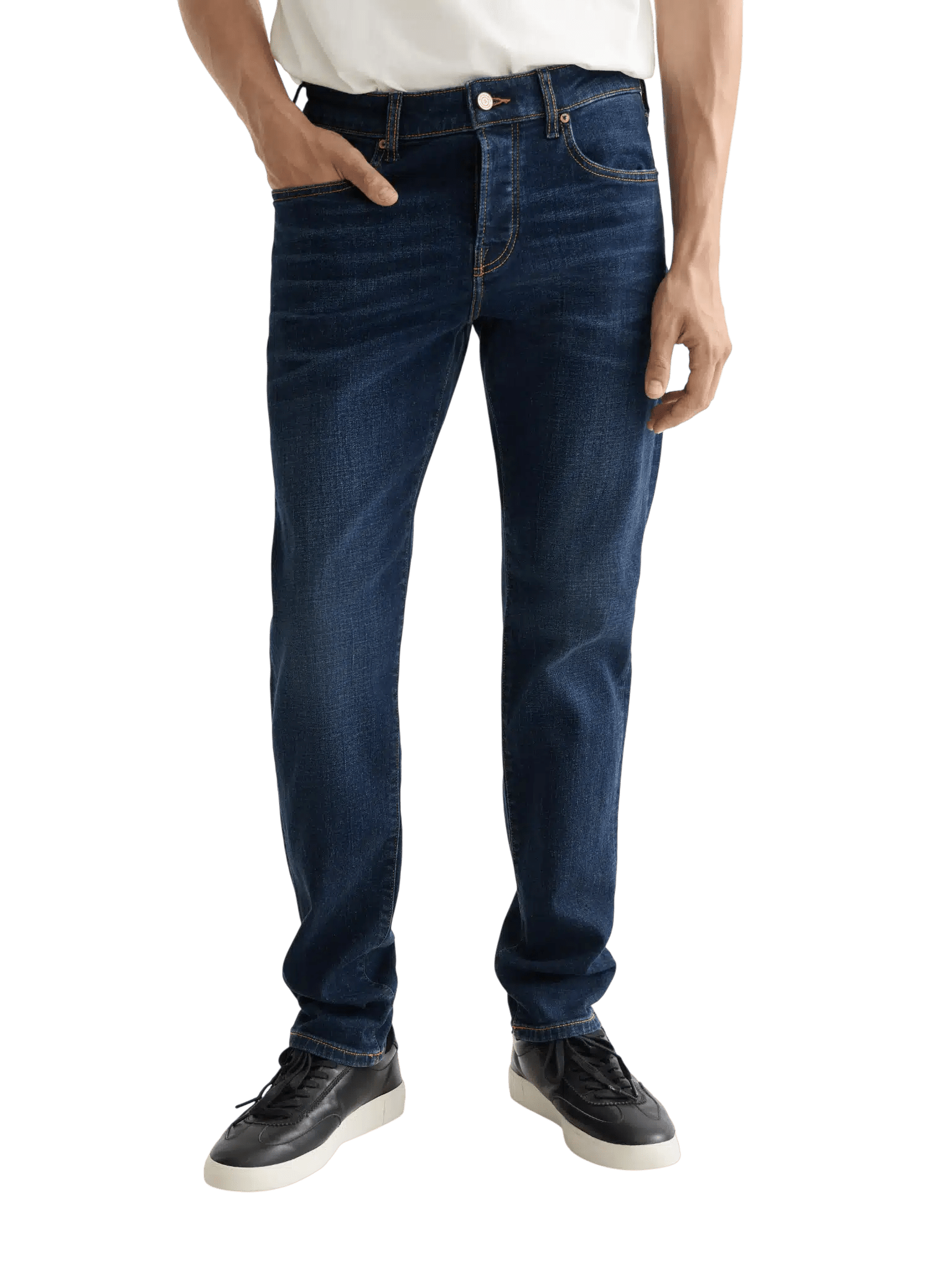 Core Ralston Regular Slim Jeans Beaten Blue - Scotch & Soda South Africa