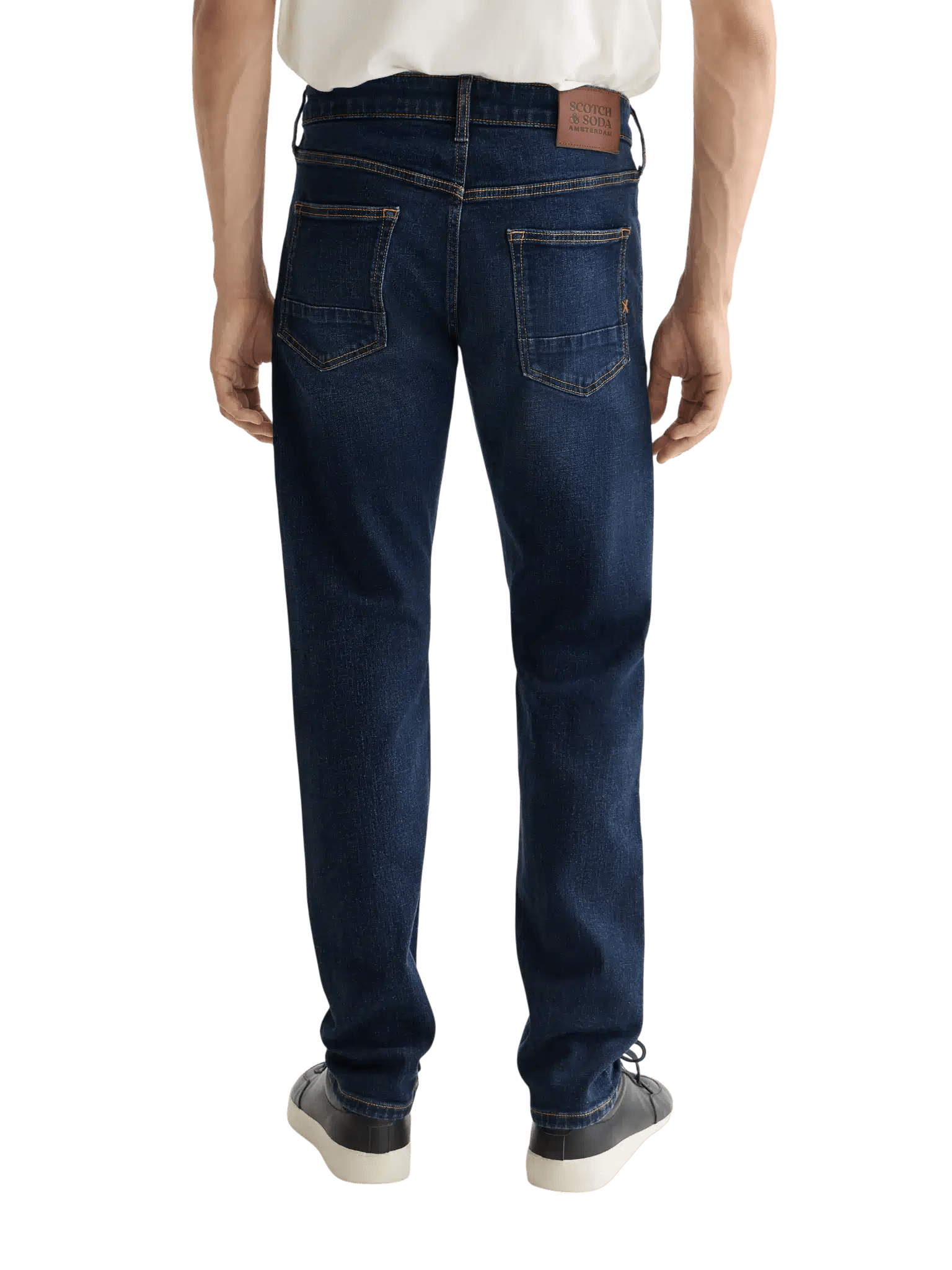 Core Ralston Regular Slim Jeans Beaten Blue - Scotch & Soda South Africa