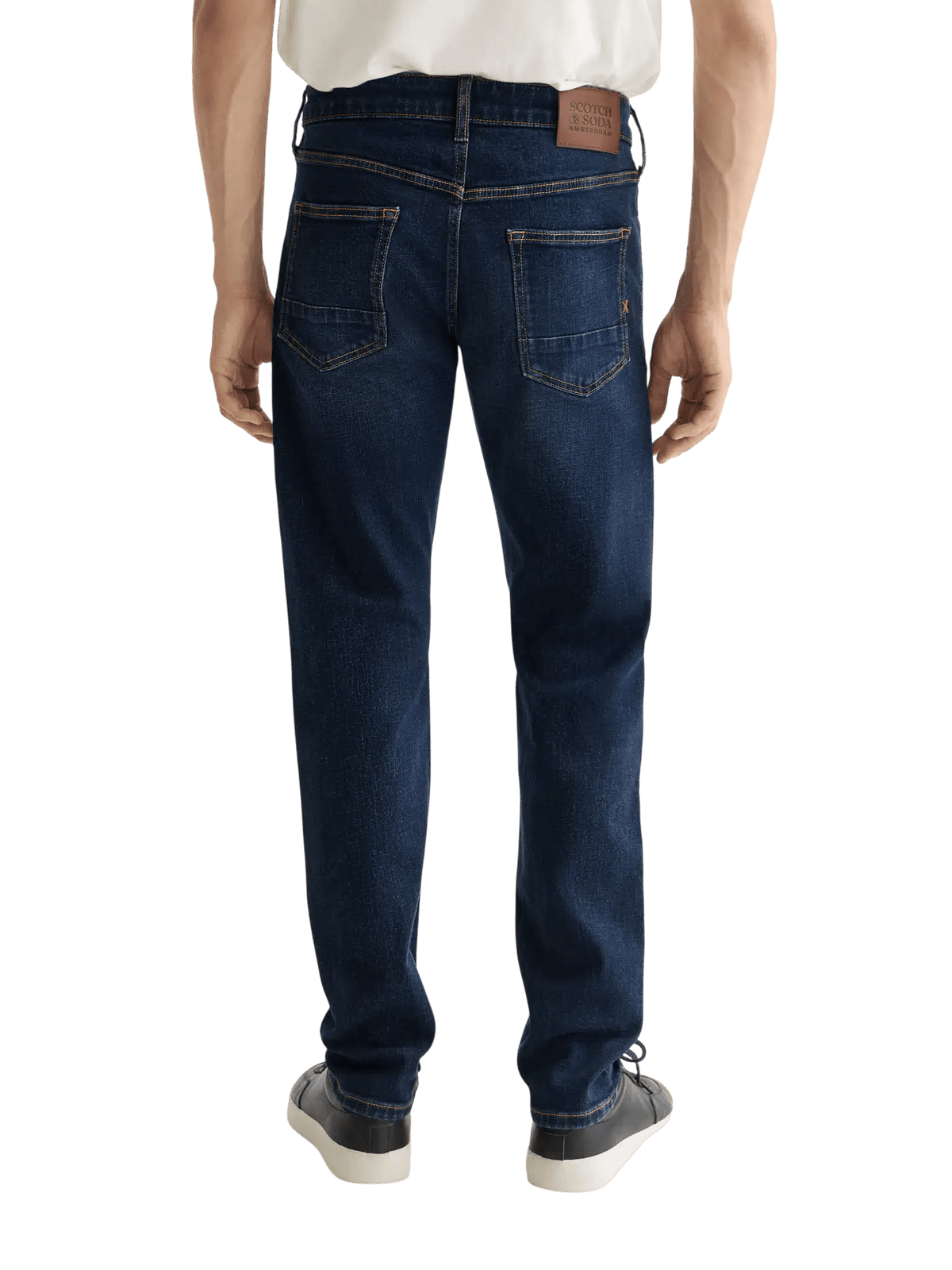 Core Ralston Regular Slim Jeans Beaten Blue - Scotch & Soda South Africa