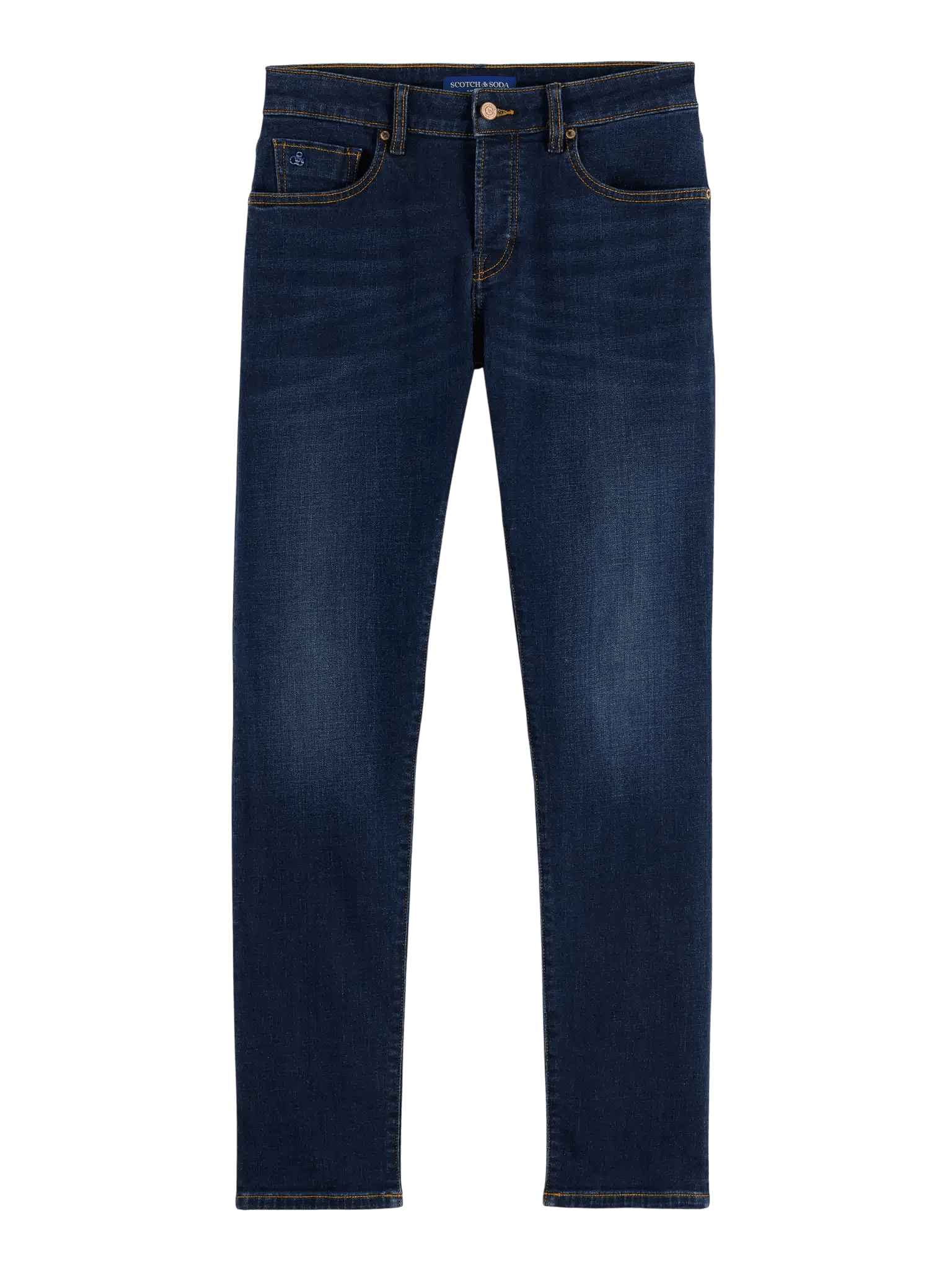 Core Ralston Regular Slim Jeans Beaten Blue - Scotch & Soda South Africa