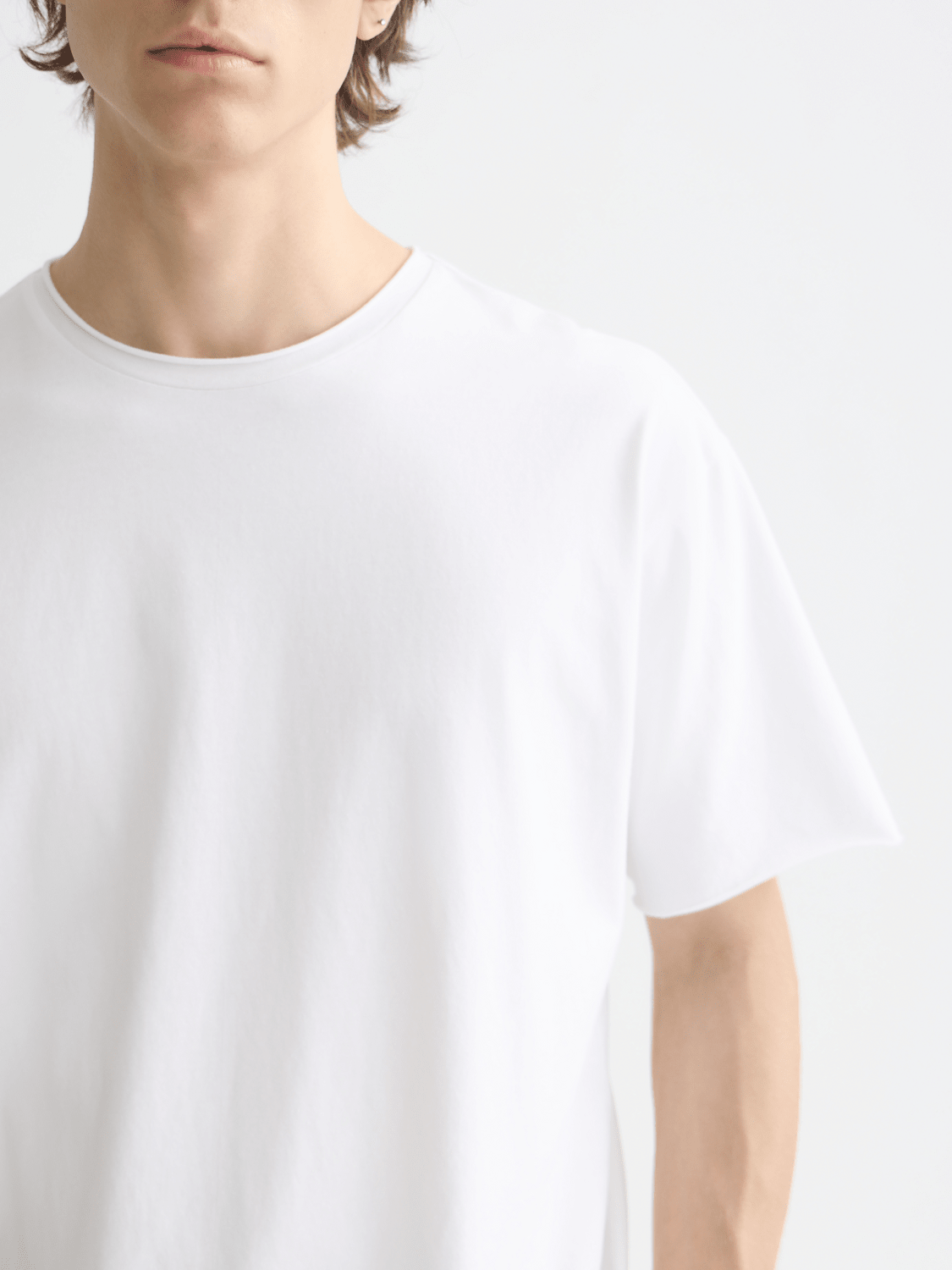 Core Raw-Edged Relaxed-Fit Garment-Dyed T-Shirt - Scotch & Soda South Africa